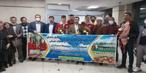 کاپ طلایی آسیا بر دستان 2 هندبالیست ملی پوش ارومیه ای