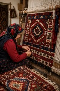 پرونده ثبت جهانی گلیم عنبران تکمیل و در نوبت بررسی شورای جهانی است