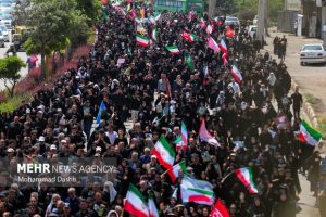 سیل عاشقان حسینی اردبیل از امامزاده صالح تا امامزاده صدرالدین