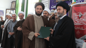 معارفه حجت‌الاسلام سیدبهنام منافی‌زاده به عنوان امام جمعه جدید لاهرود