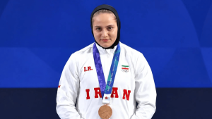 کسب مدال برنز وزنه‌برداری بانوان آسیا توسط مهسا بهشتی اردبیلی