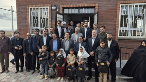 افتتاح دو مدرسه در روستاهای داشلوجه و شریف‌بیگلو در شهرستان اردبیل